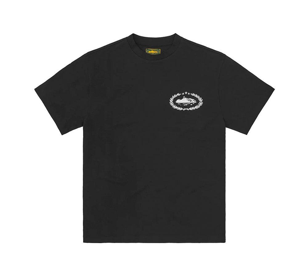 Corteiz Royale Heavyweight Tee - Black