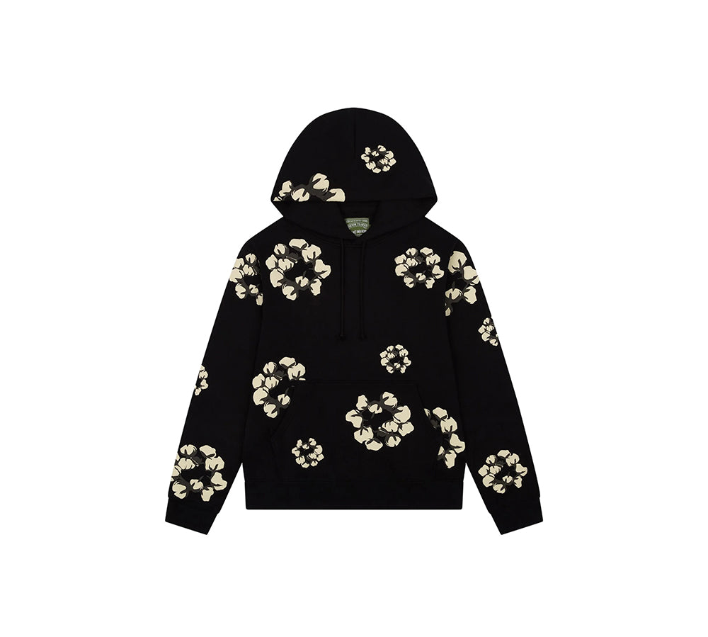 Denim Tears x CPFM Cactus Tears Wreath Hoodie - Black