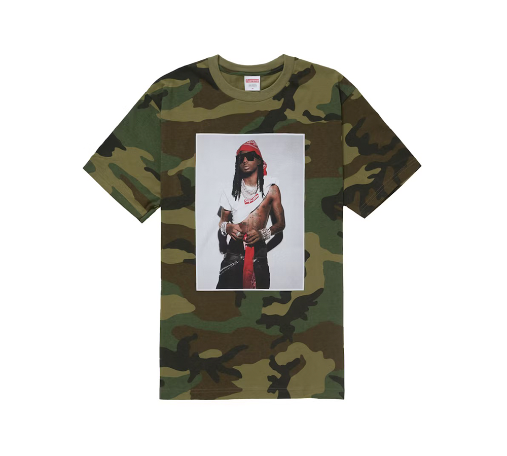 Supreme Verify Tee - Woodland Camo