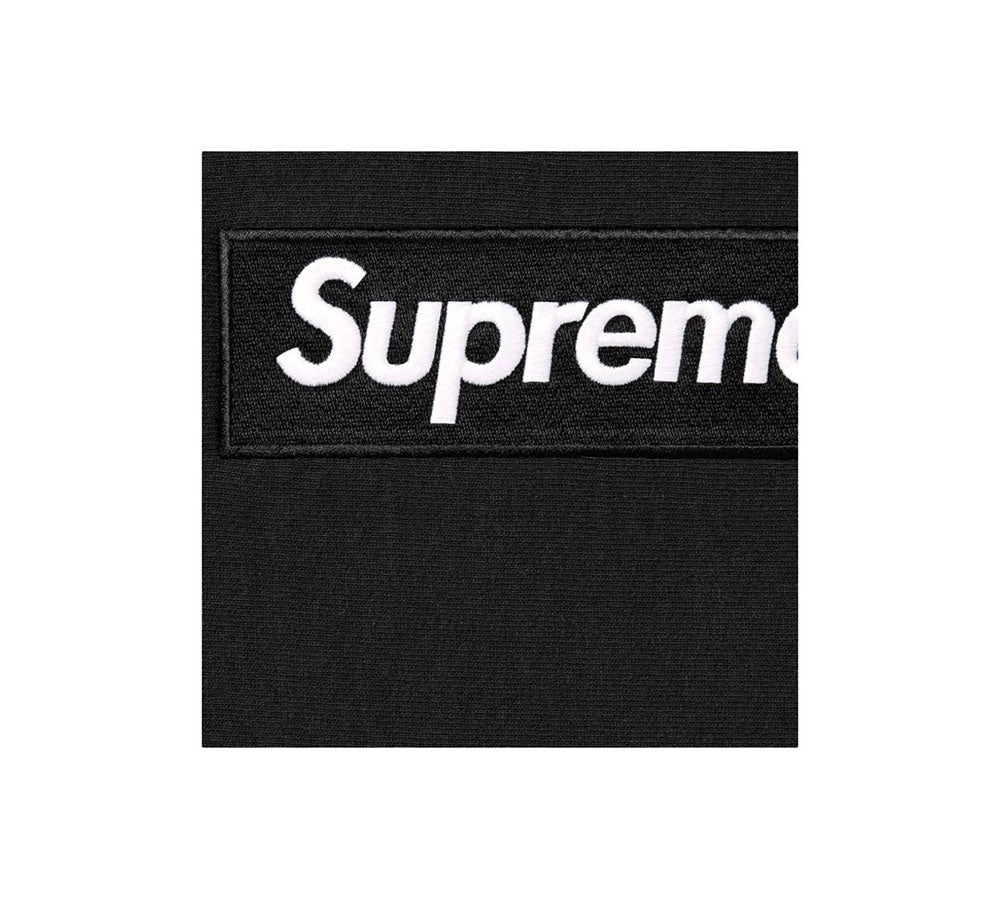 Supreme Box Logo Hooded Sweatshirt (FW24) - Black