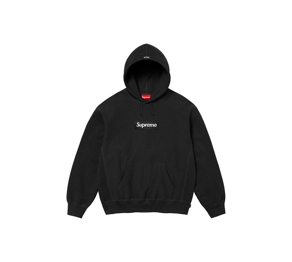 Supreme Box Logo Hooded Sweatshirt (FW24) - Black