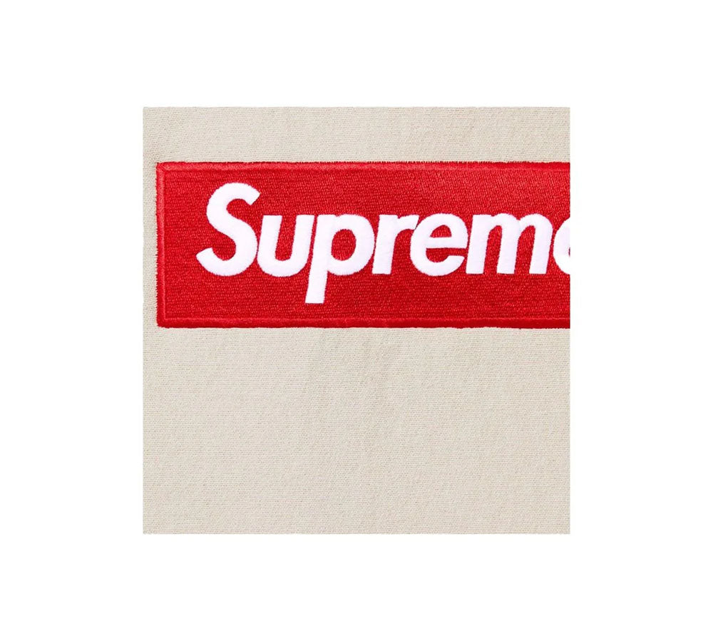 Supreme Box Logo Hooded  Sweatshirt (FW24) - Stone