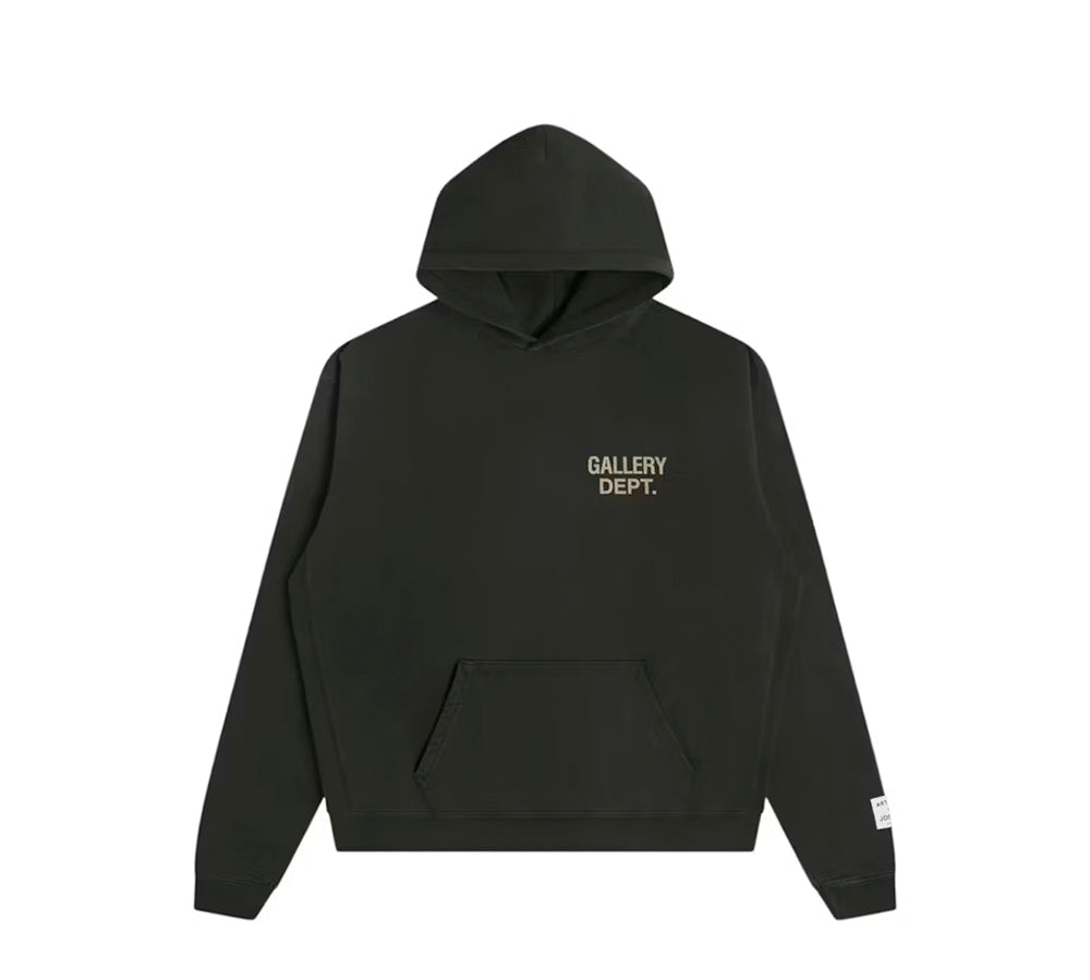 Gallery Dept. 90's Logo Hoodie - Vintage Black