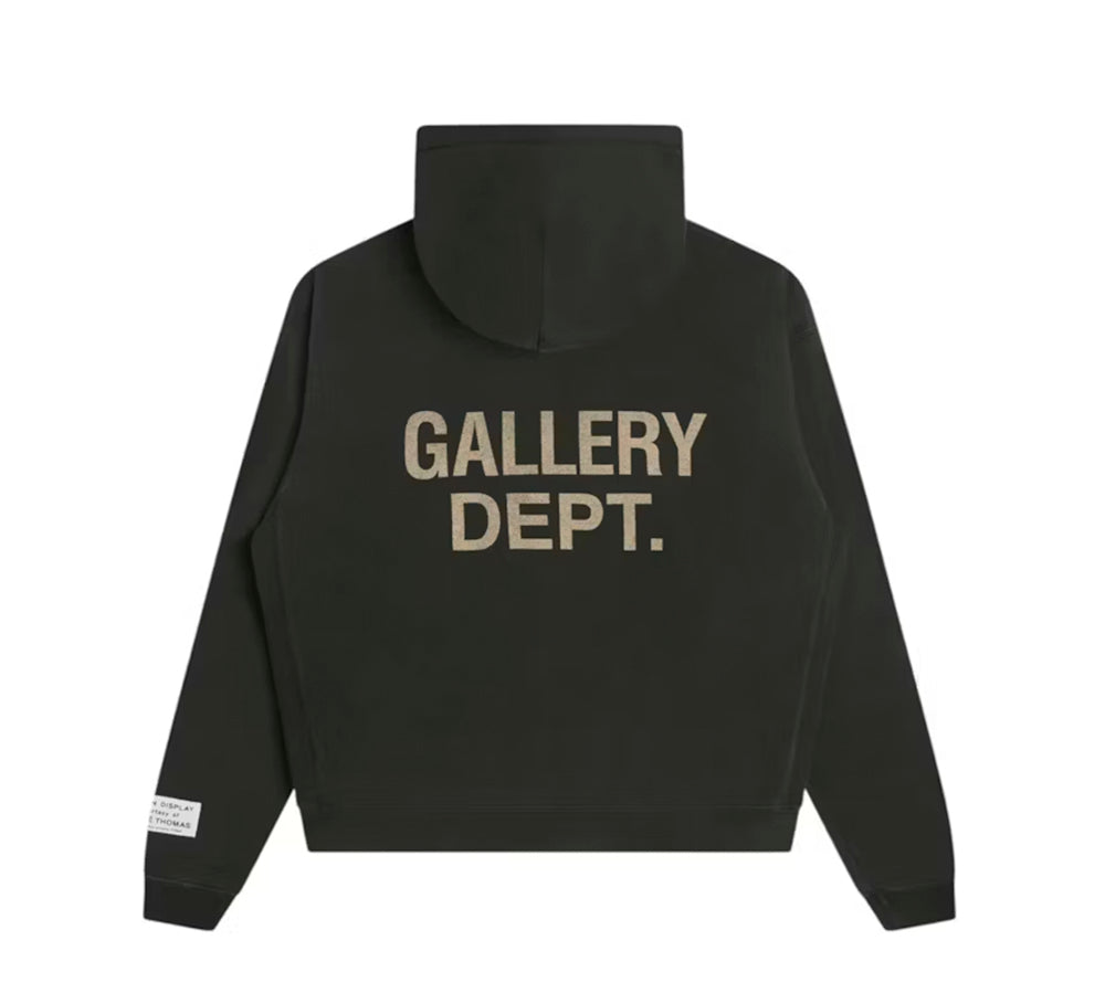 Gallery Dept. 90's Logo Hoodie - Vintage Black