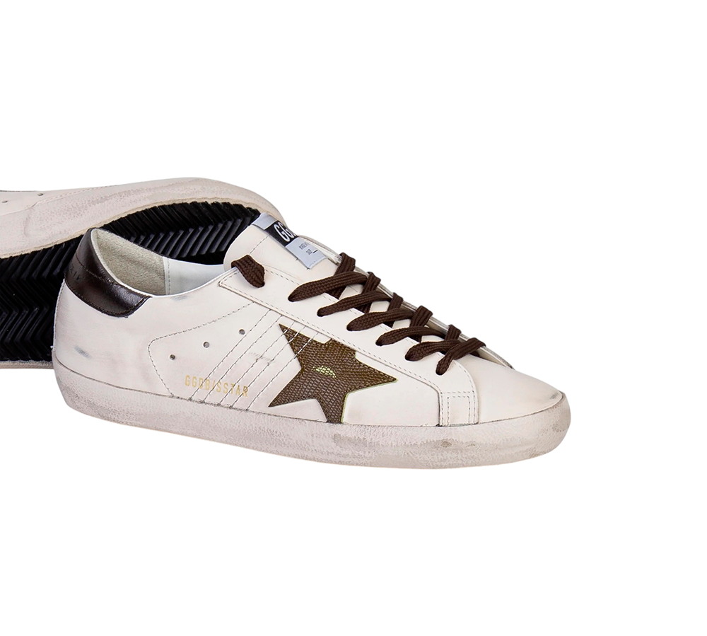 Golden Goose Super Star Optic - White Green