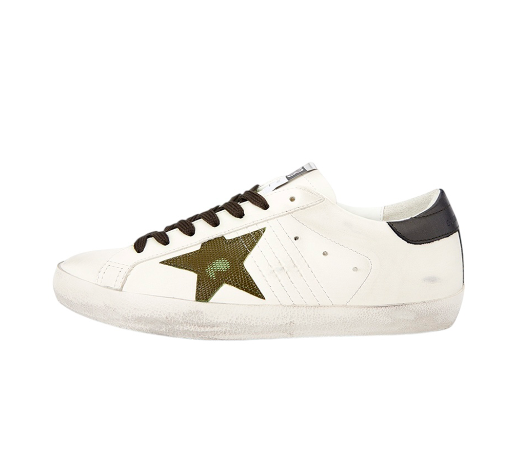 Golden Goose Super Star Optic - White Green