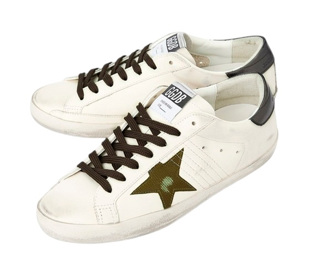 Golden Goose Super Star Optic - White Green