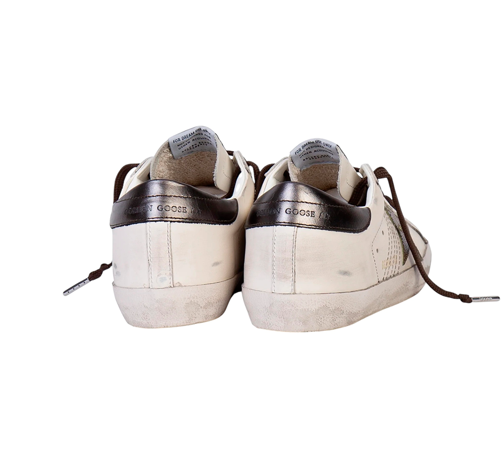 Golden Goose Super Star Optic - White Green