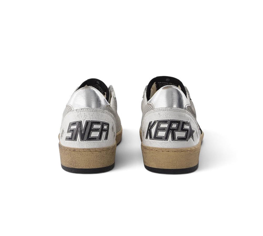 Golden Goose Ball Star - Light Silver Black