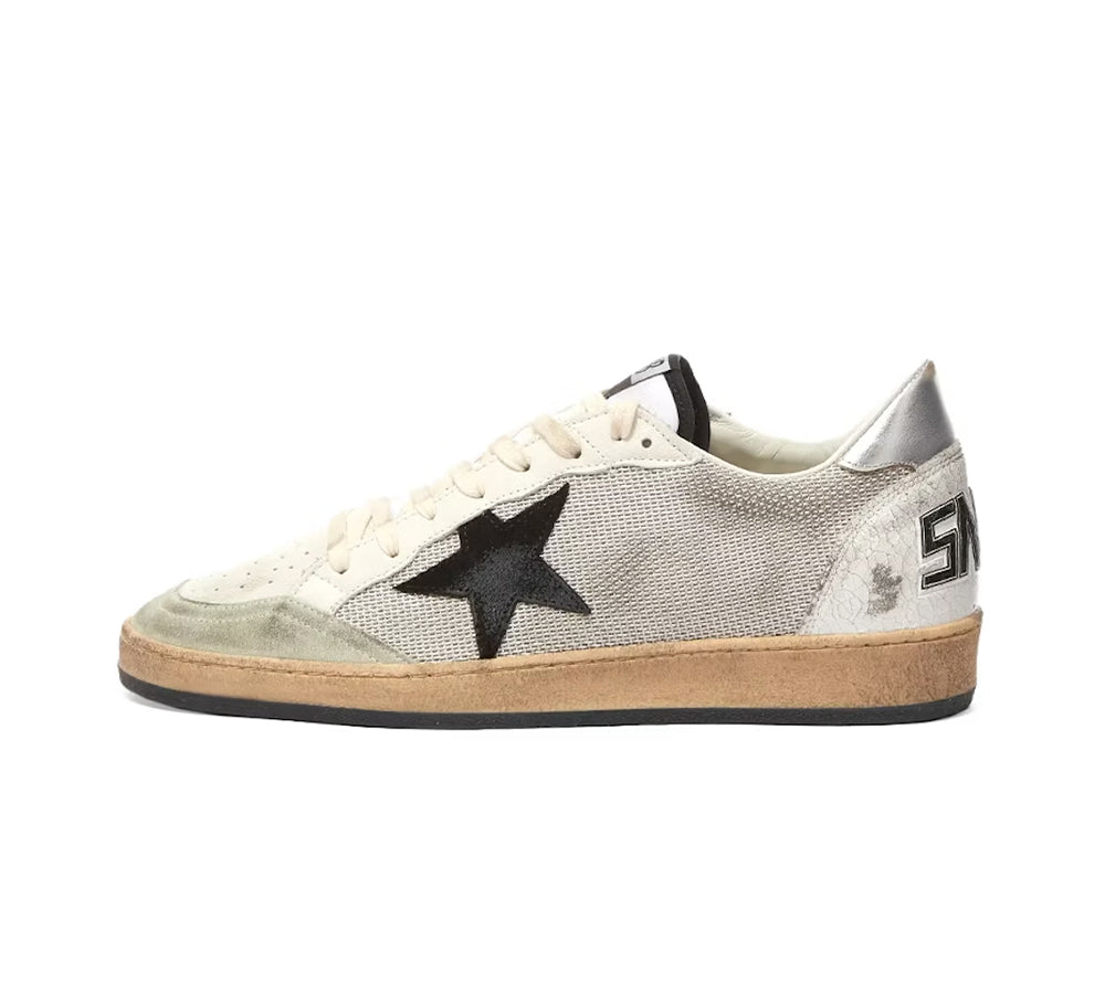 Golden Goose Ball Star - Light Silver Black