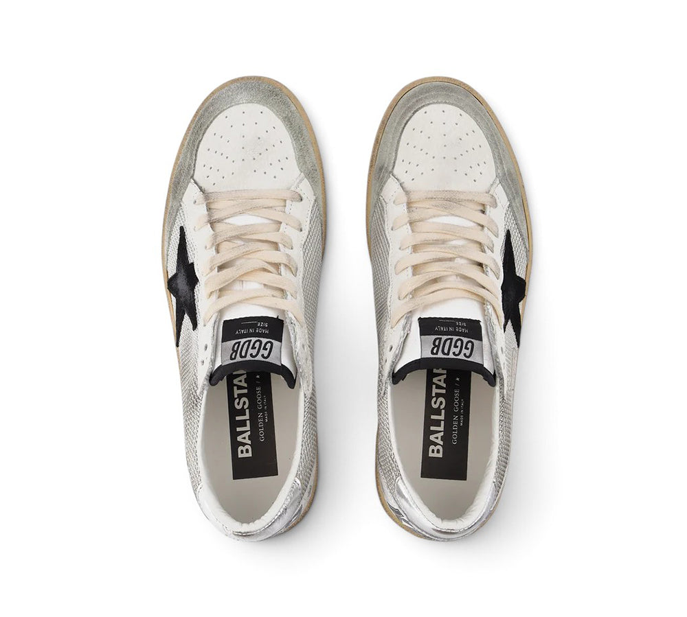 Golden Goose Ball Star - Light Silver Black