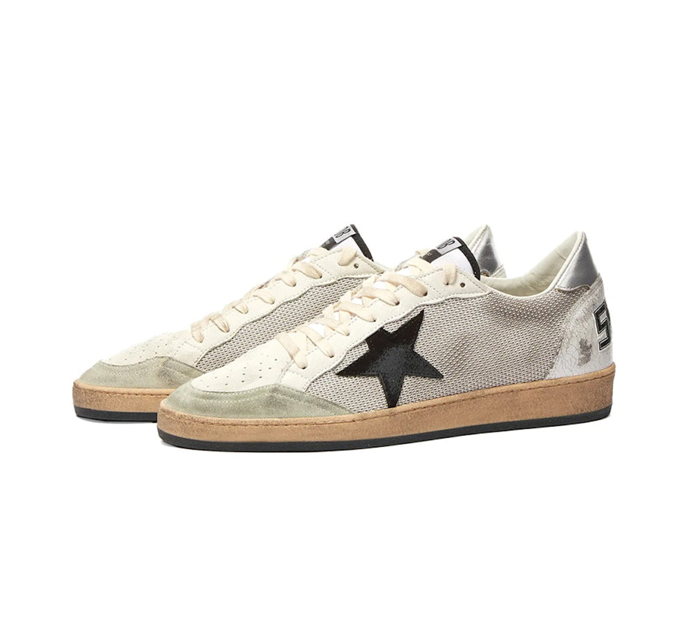 Golden Goose Ball Star - Light Silver Black