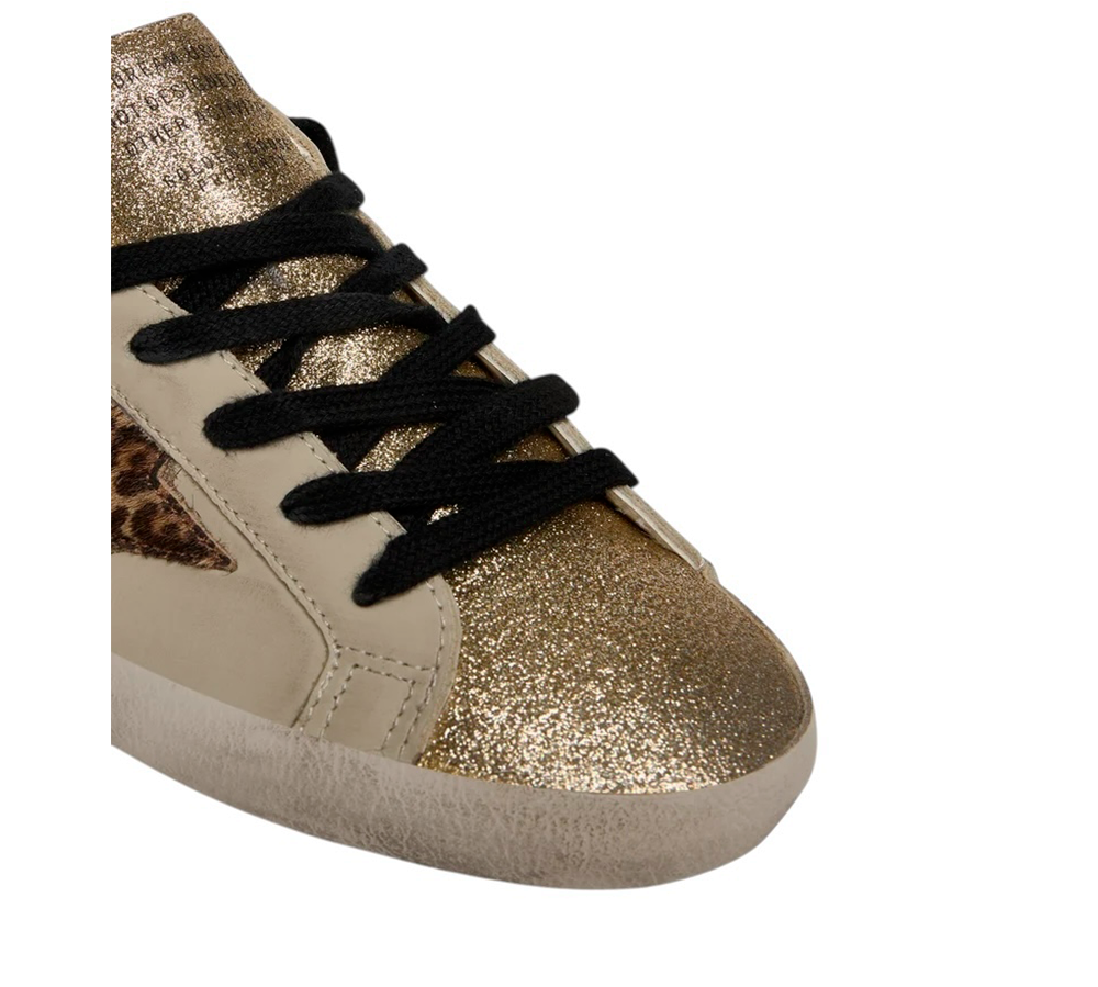 Golden Goose Super-Star Classic With List - Beige