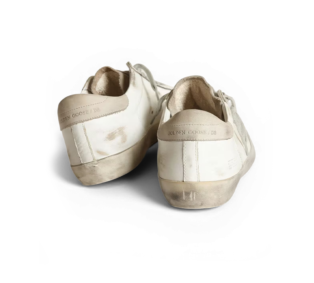 Golden Goose Super-Star Skate - White Ice