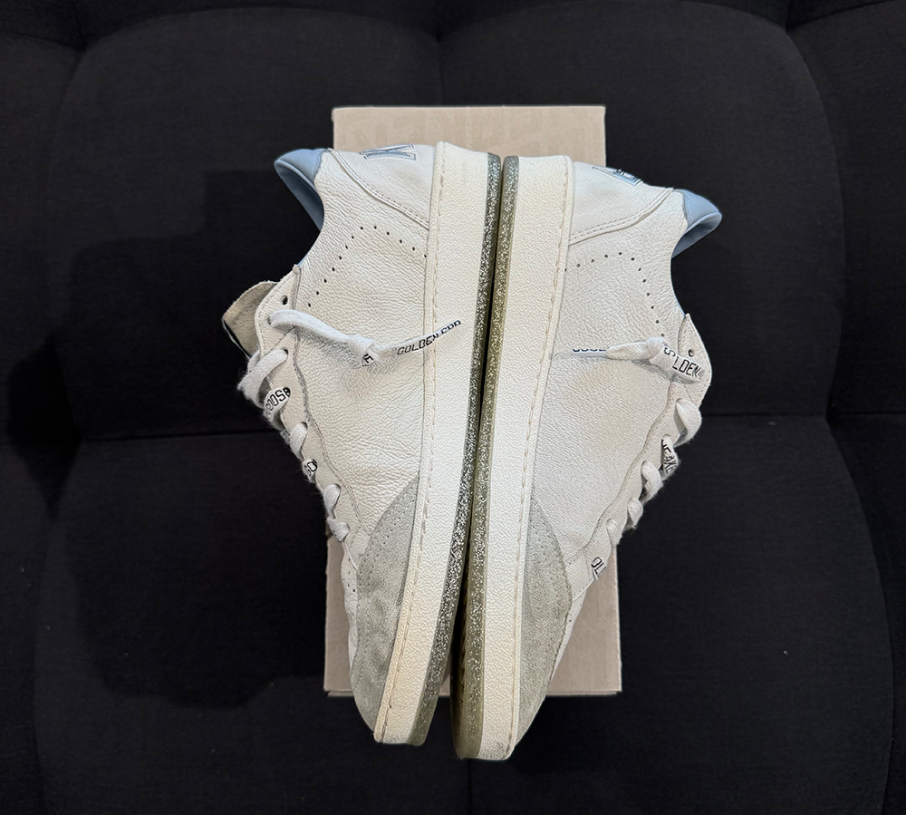 Golden Goose Ball Star White Blue Fog Silver (USADO) - 39