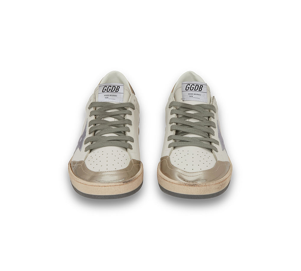 Golden Goose Ball Star -  White Silver Red