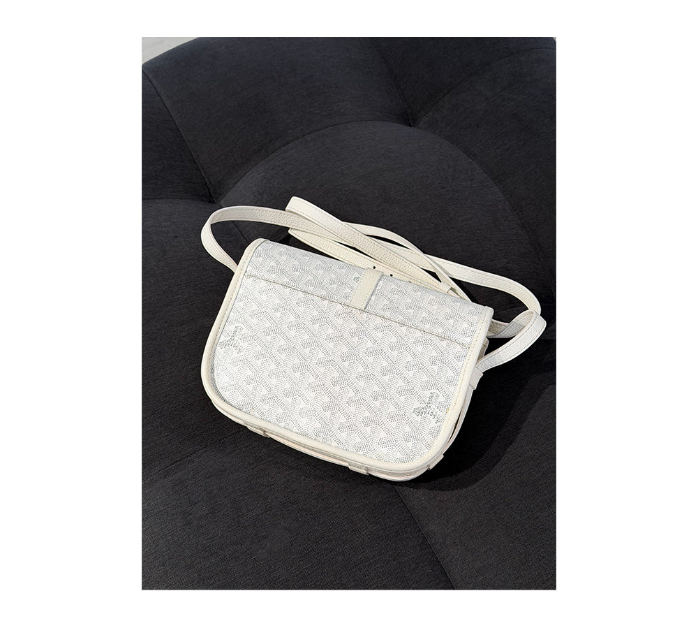Goyard Belvedere PM - White (Usado, como novo)
