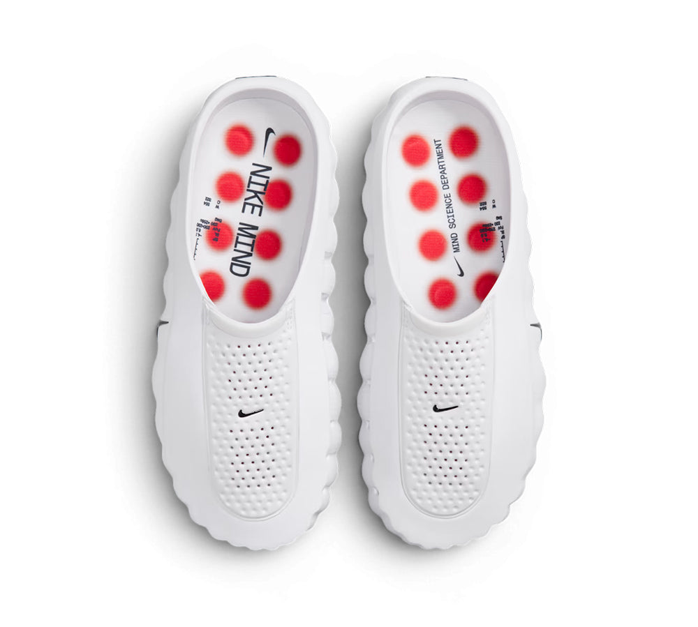 Nike Mind 001 Slide - White Speed Red