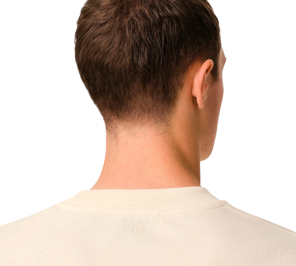 Ami de Coeur Cotton Patch T-Shirt - Beige