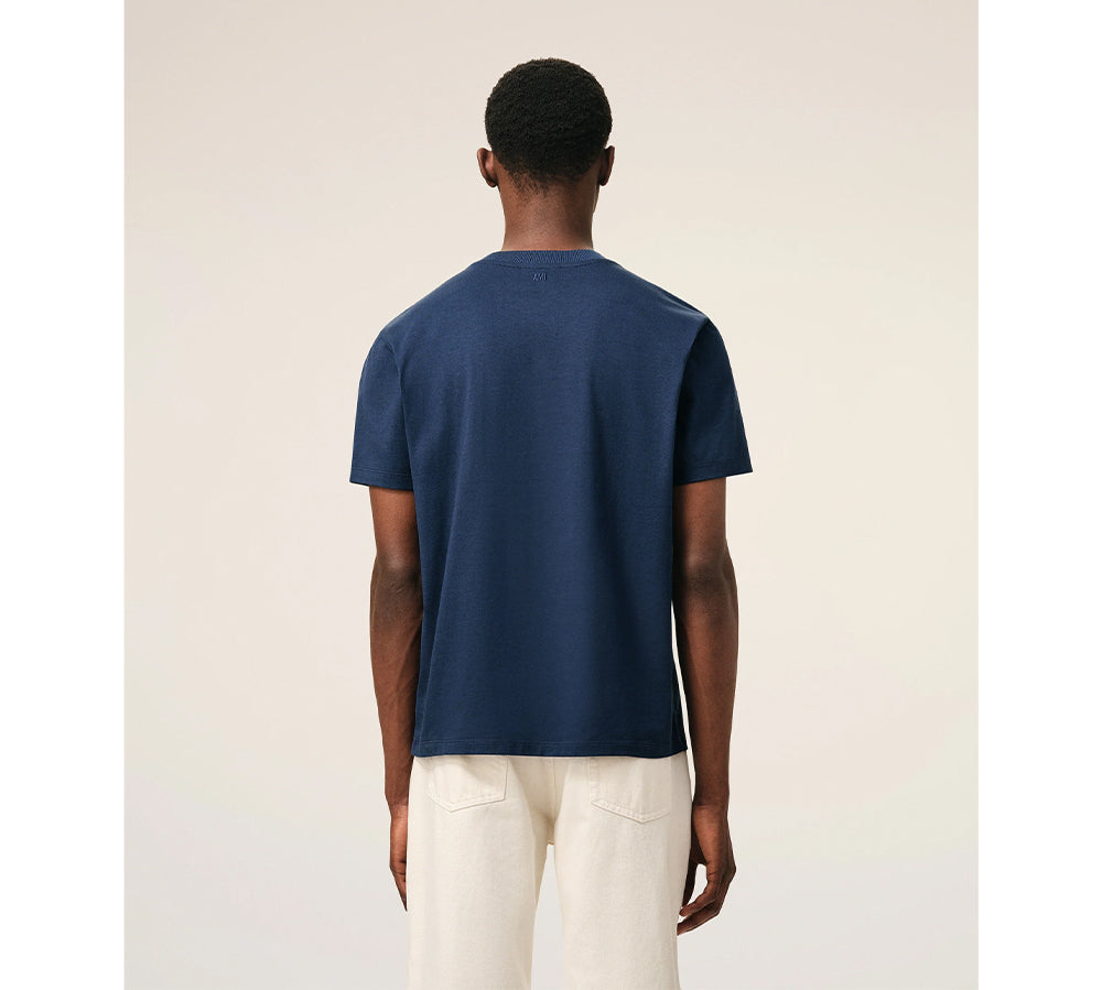 Ami De Coeur Cotton T-shirt - Blue