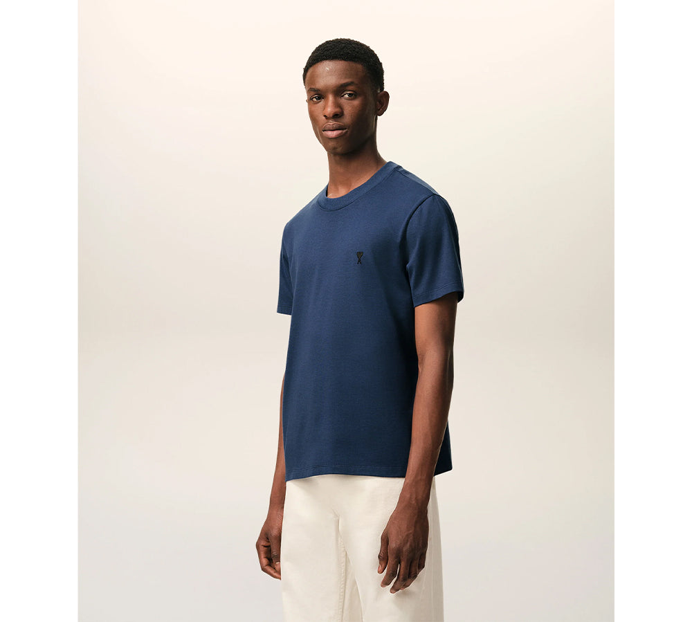Ami De Coeur Cotton T-shirt - Blue