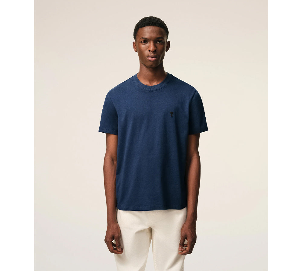 Ami De Coeur Cotton T-shirt - Blue