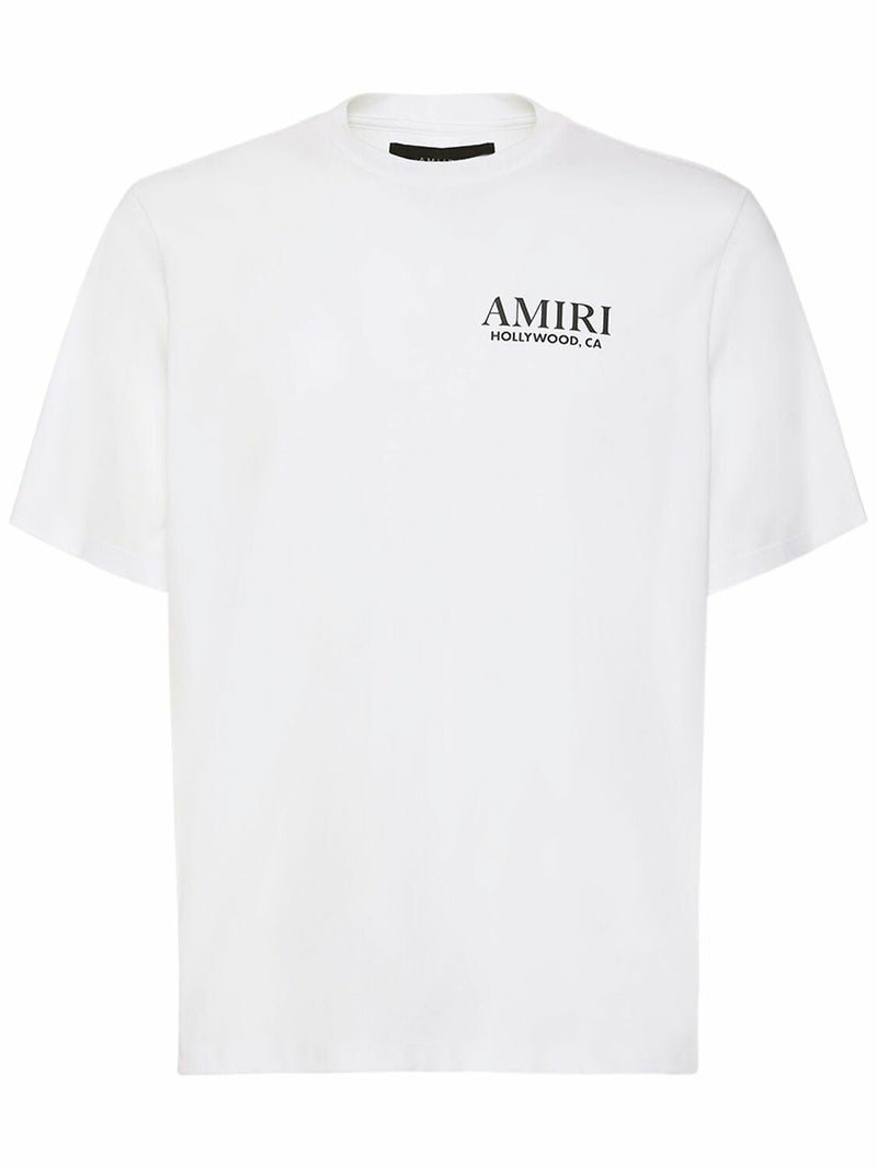 T-Shirt AMIRI Bones Stacked Cotton - White