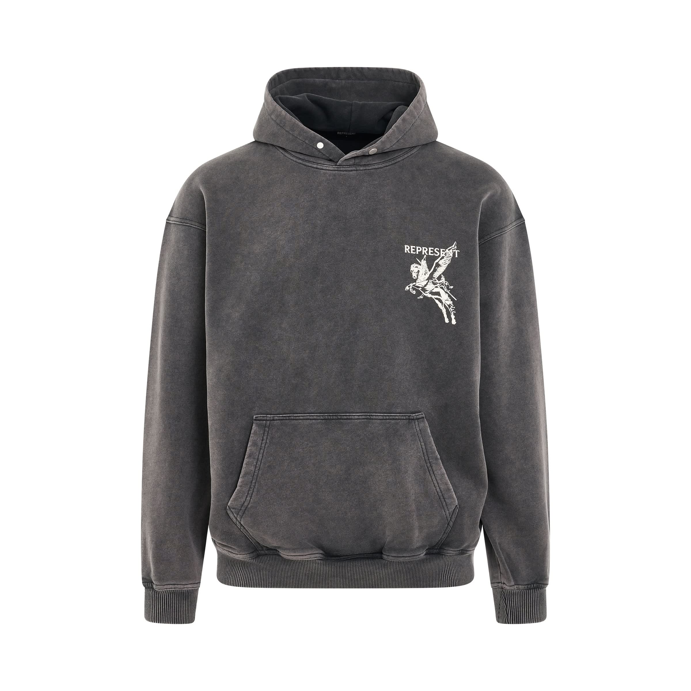 Represent  Power And Speed Hoodie - Vintage Grey