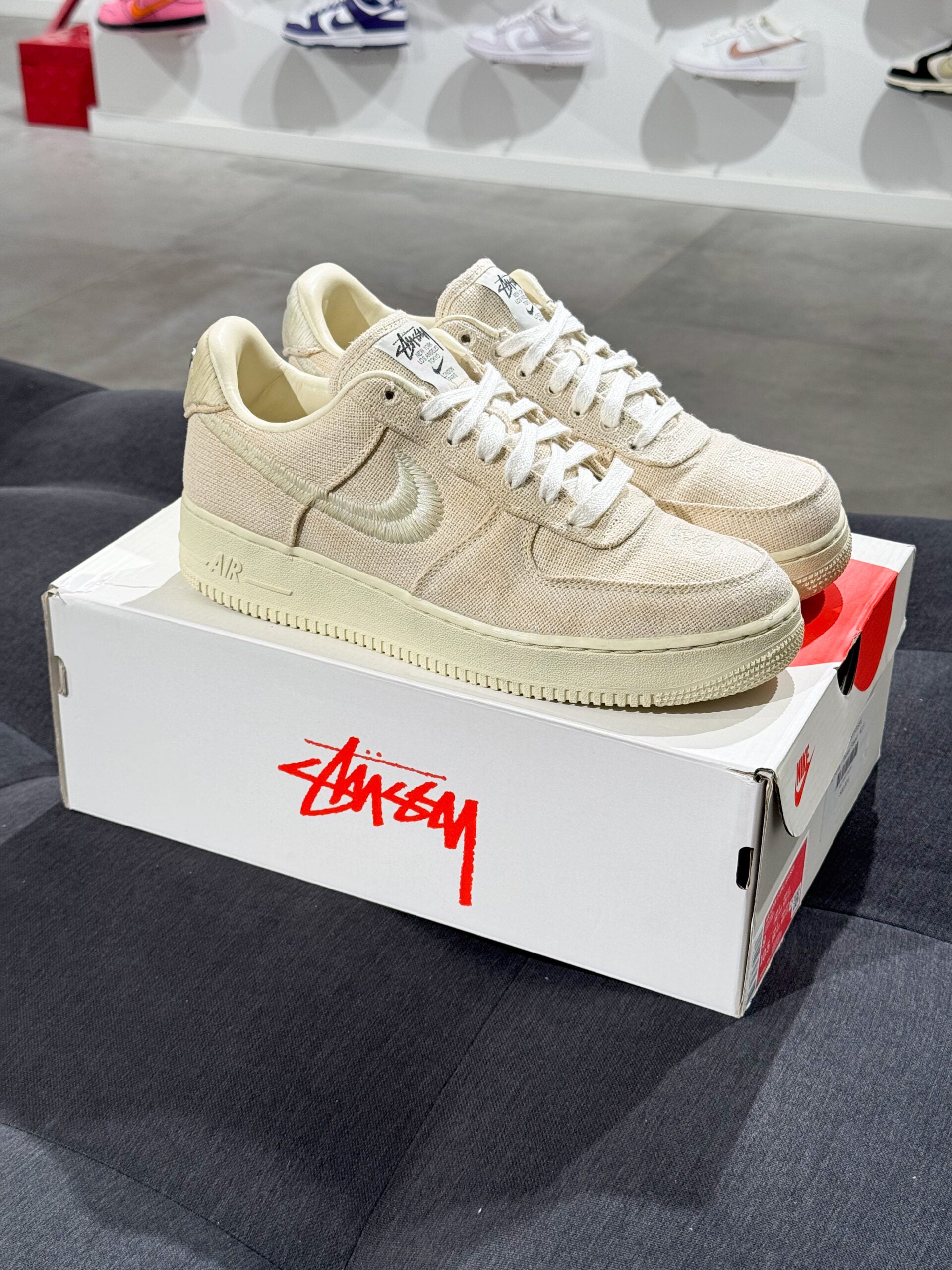 Nike Air Force 1 Low (42.5) - Stussy Fossil (USADO)