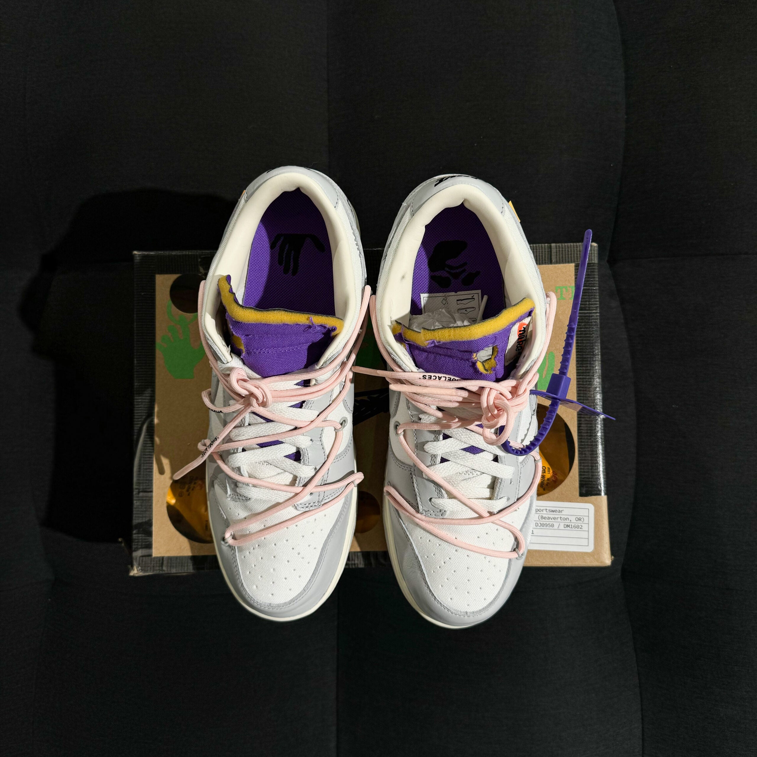 Nike Dunk Low 45 - Off-White Lot 24 (USADO)