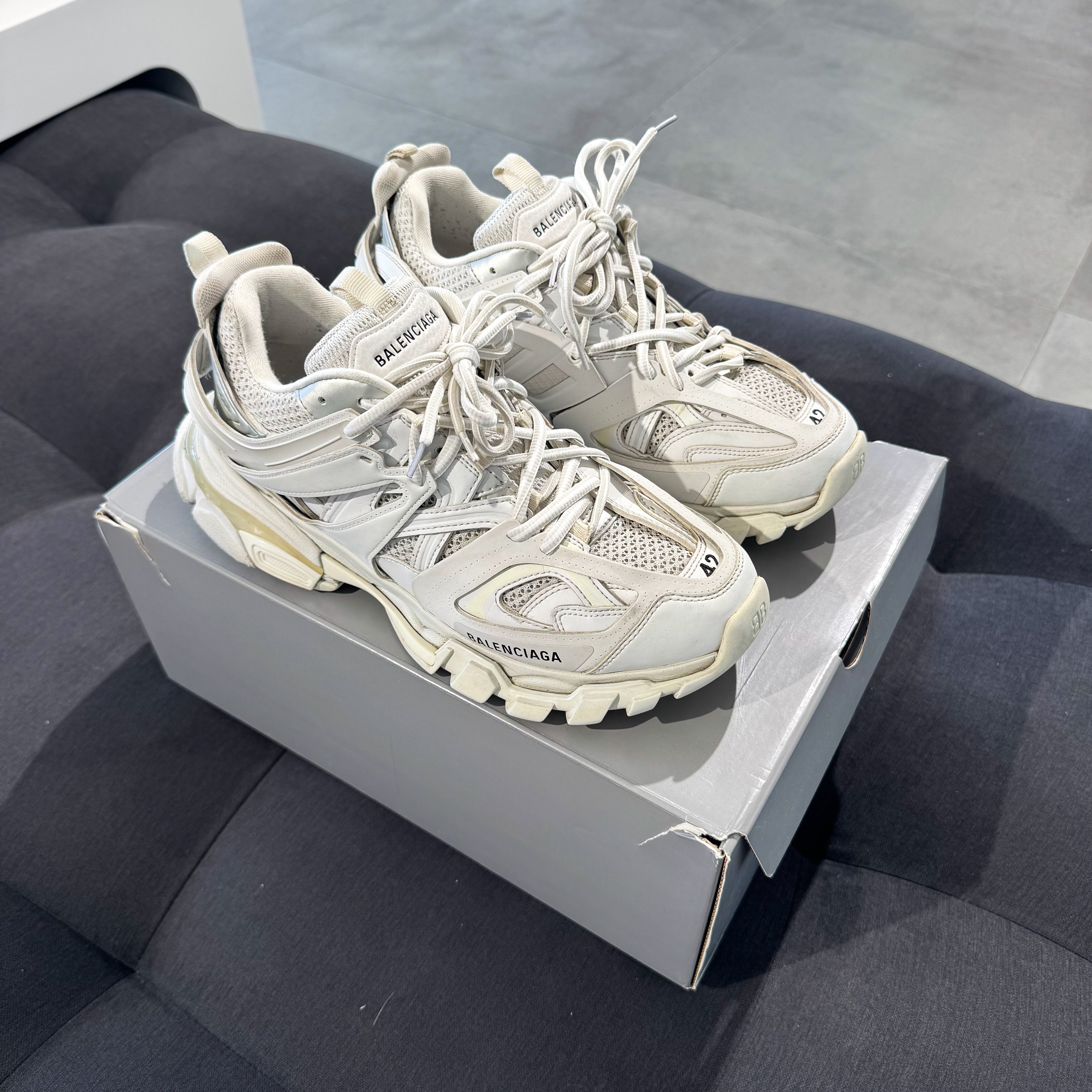 Balenciaga Track - White (USADO) - 42