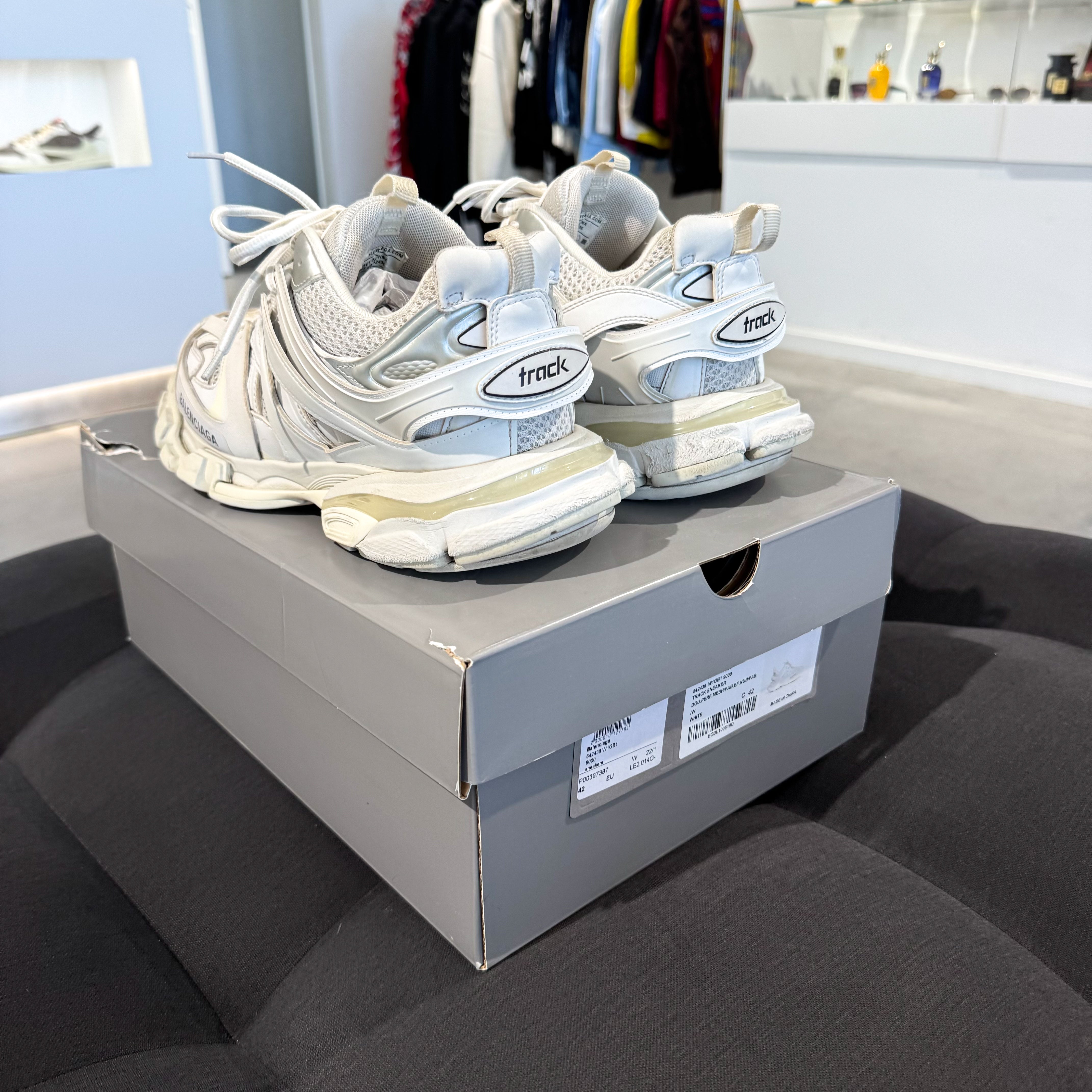 Balenciaga Track - White (USADO) - 42