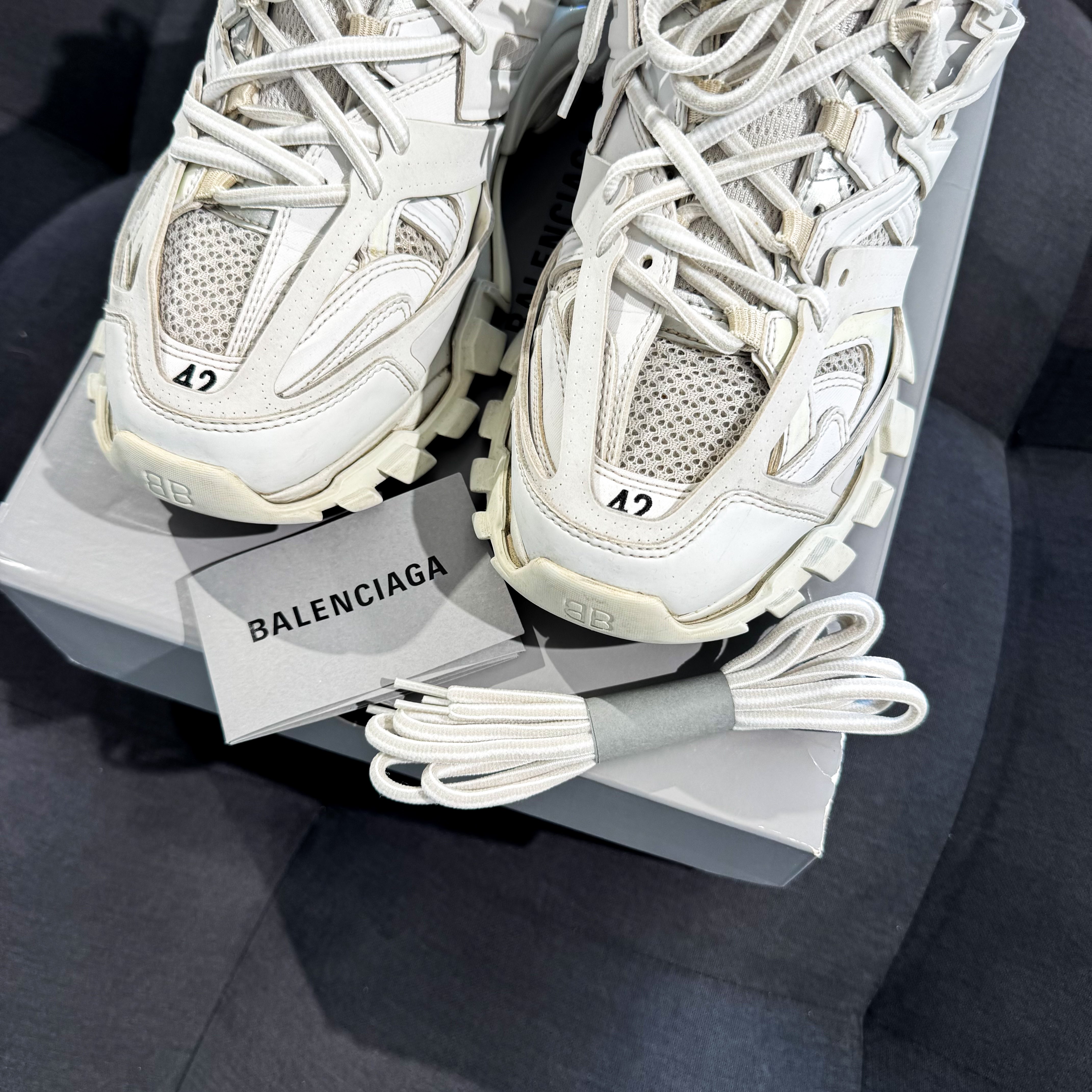 Balenciaga Track - White (USADO) - 42