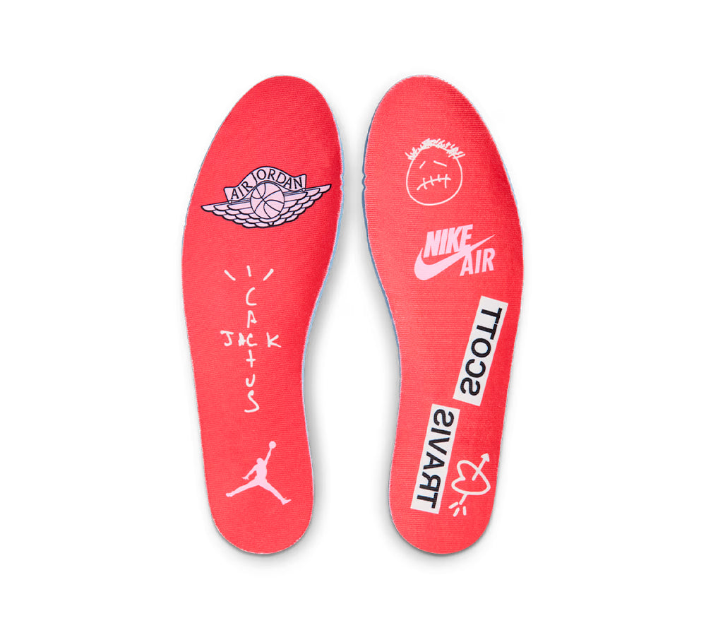 Jordan 1 Retro Low OG SP - Travis Scott Sail Tropical Pink