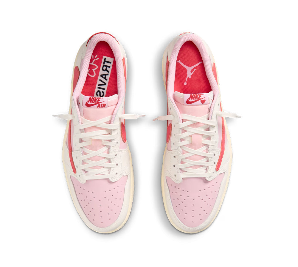 Jordan 1 Retro Low OG SP - Travis Scott Sail Tropical Pink