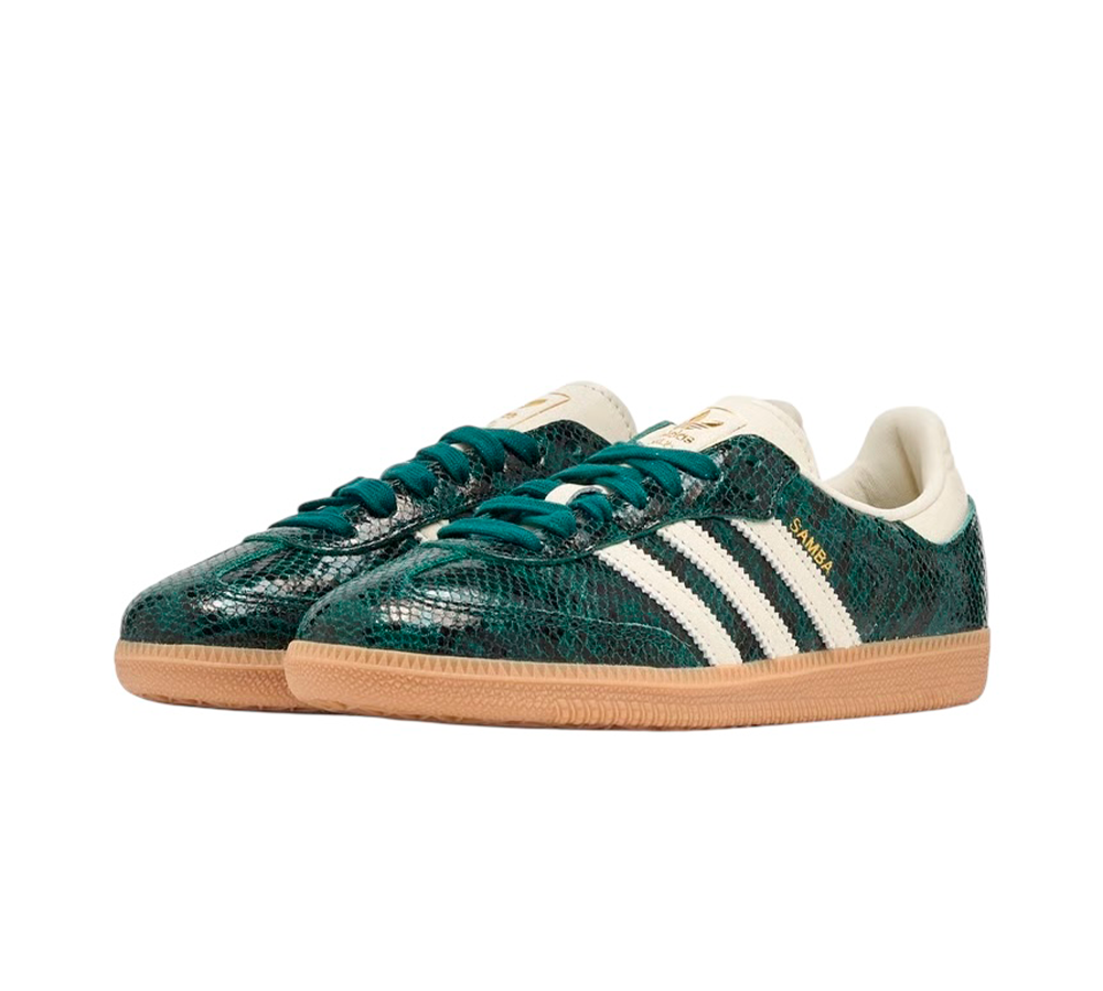 adidas Samba OG - Snakeskin Collegiate Green