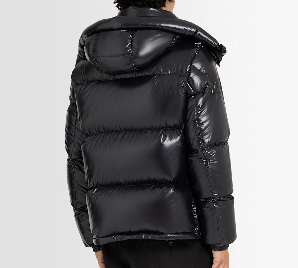 Moncler Montbeliard Hooded Short Down Jacket - Black