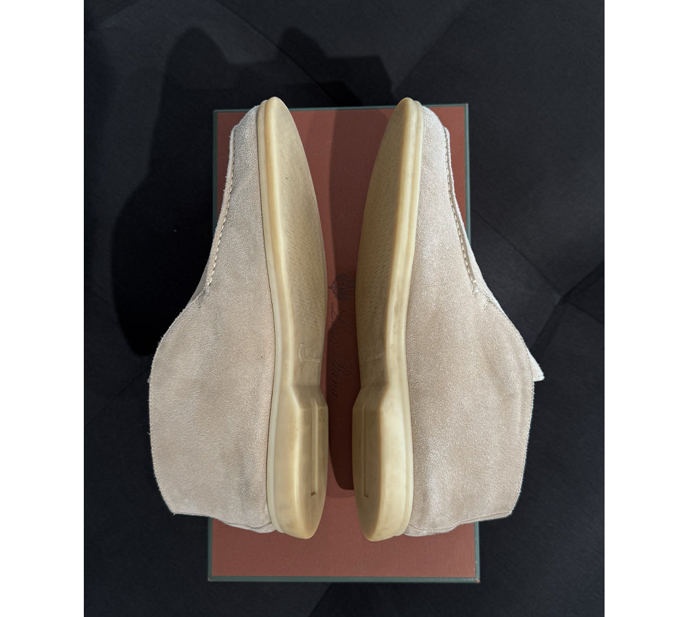 Loro Piana Open Walk Ankle Boot Sandstone (USADO) - 41