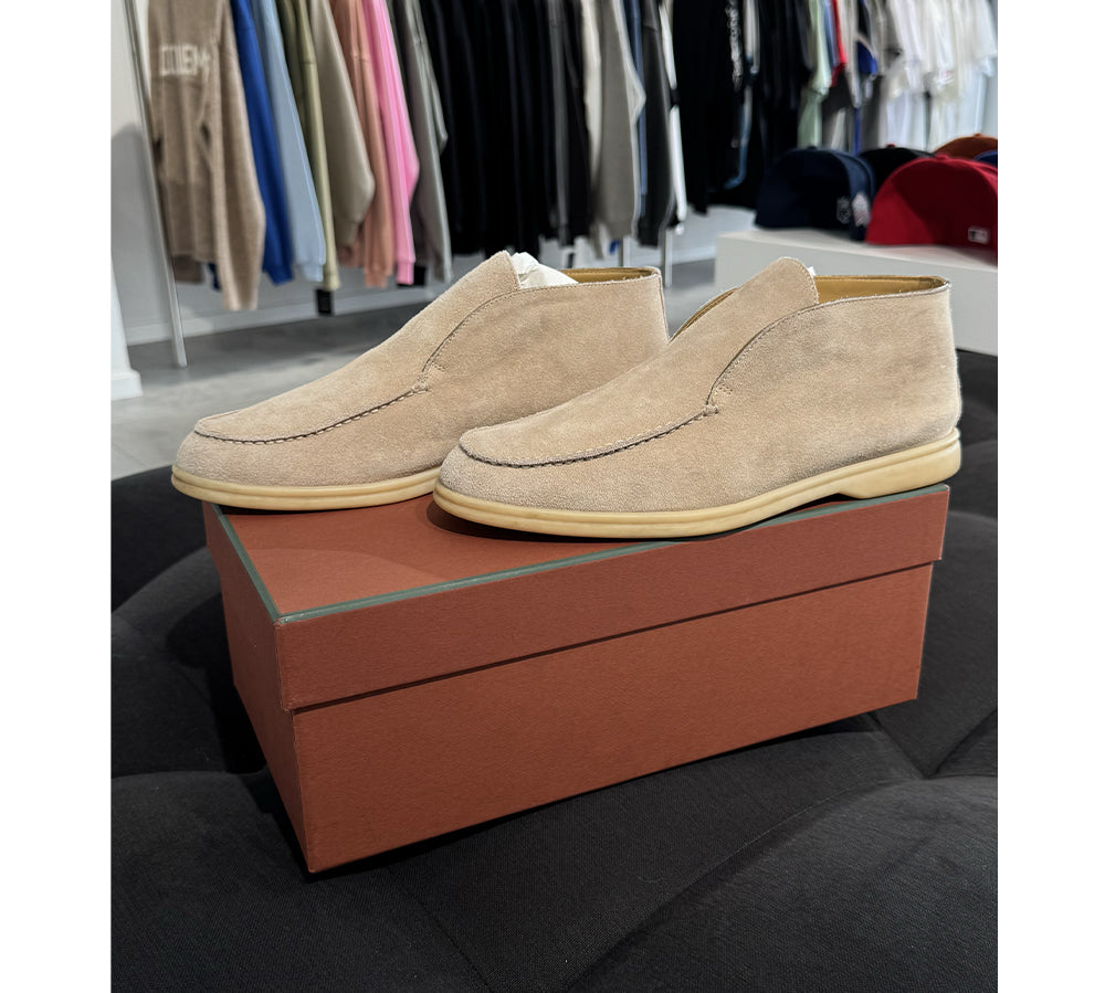 Loro Piana Open Walk Ankle Boot Sandstone (USADO) - 41