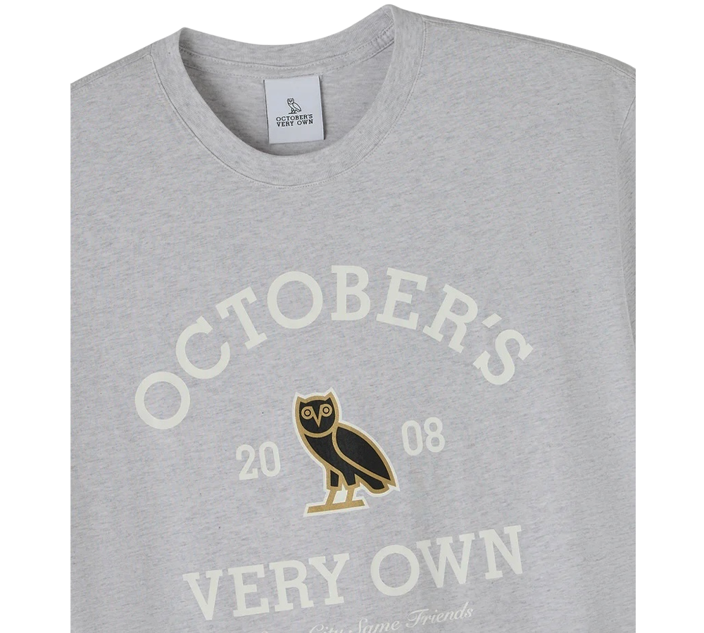 OVO Collegiate T-shirt - Heather Grey
