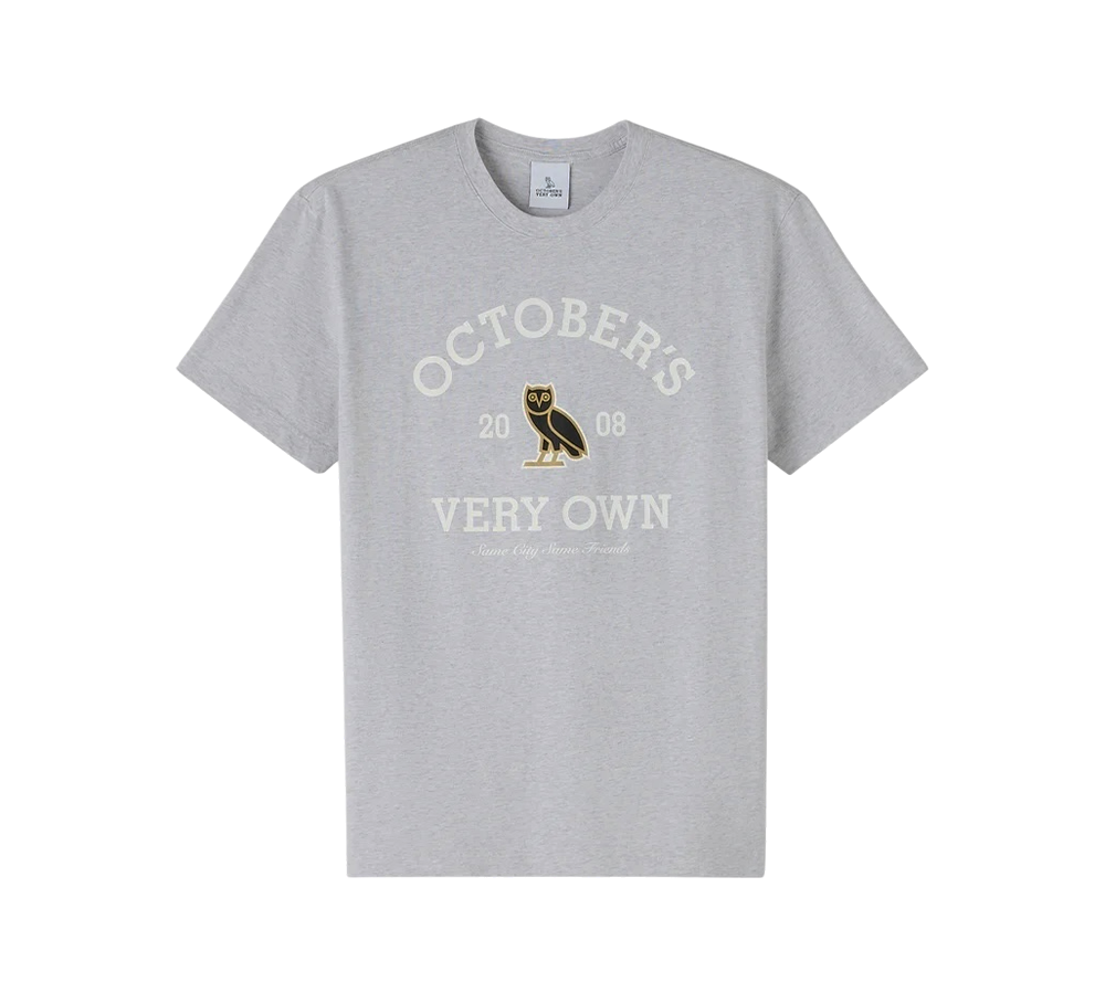 OVO Collegiate T-shirt - Heather Grey
