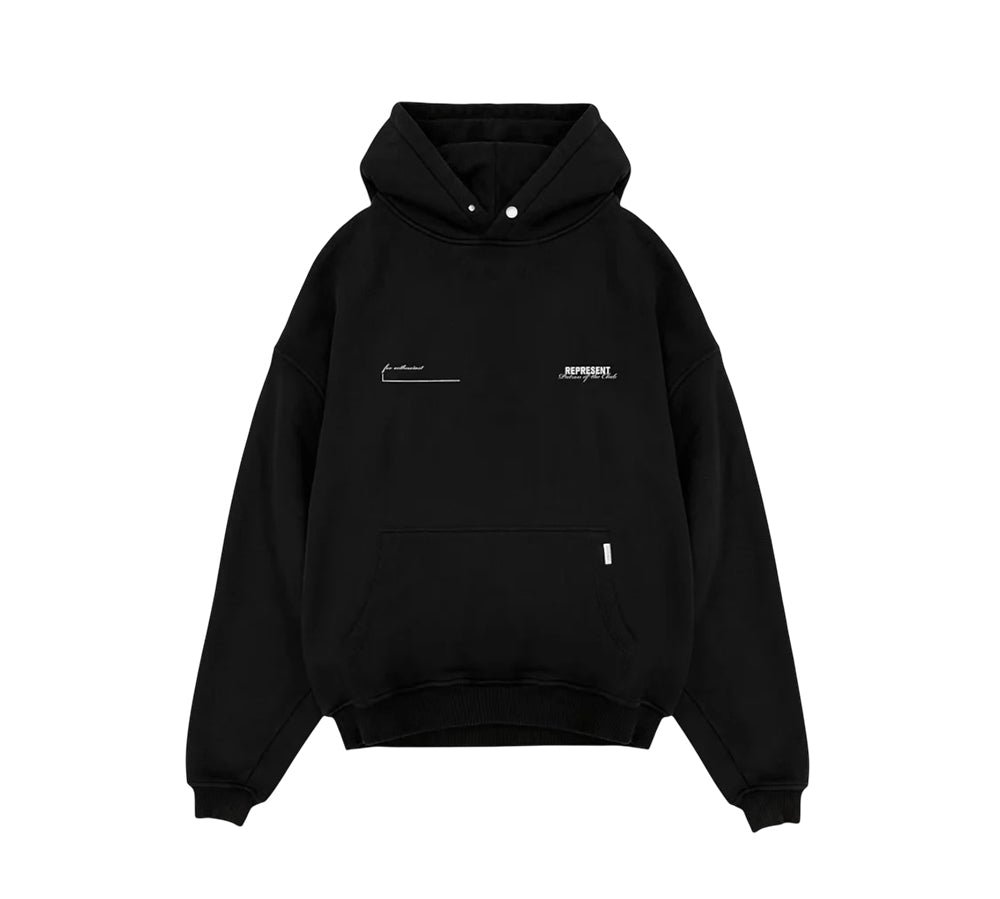 Represent Patron Of The Club Hoodie - Black