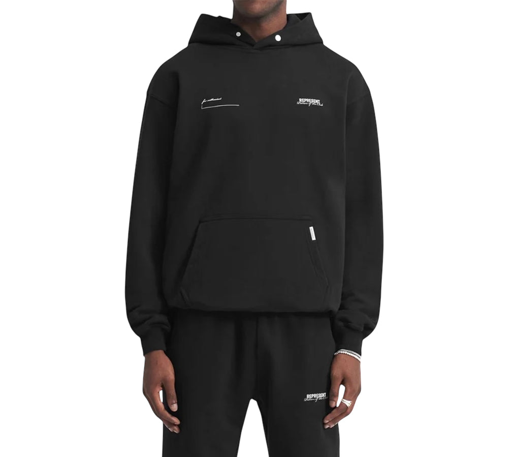 Represent Patron Of The Club Hoodie - Black