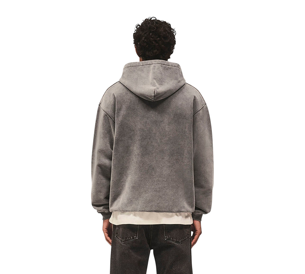 Represent Script Logo Hoodie - Vintage Grey