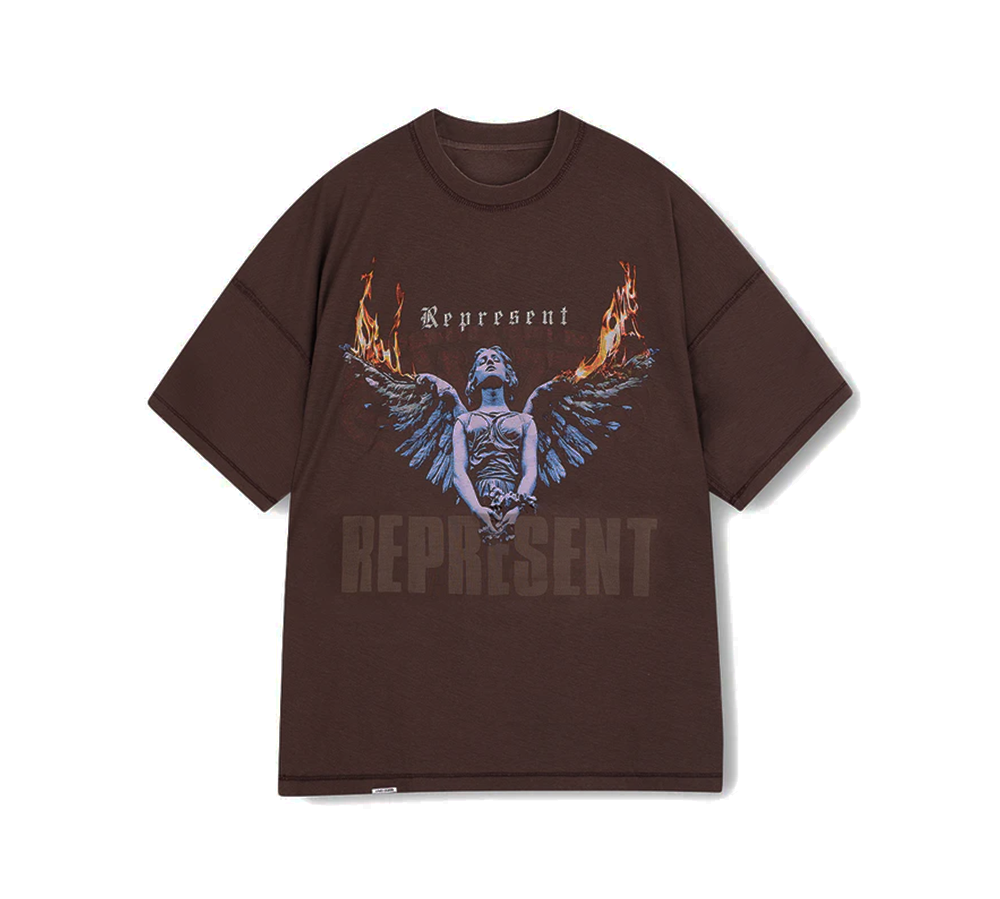Represent Reversible Living Legacy Tour T-shirt - Brown