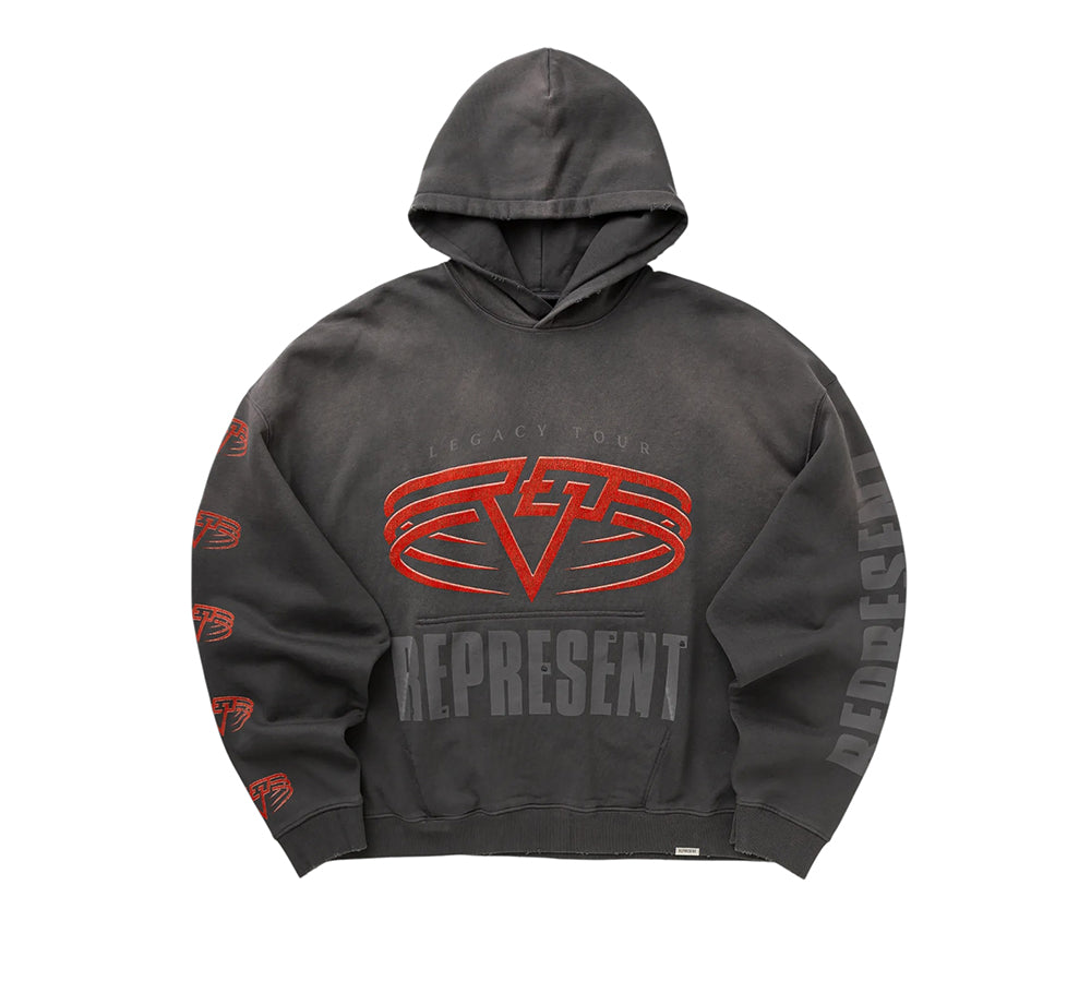 Represent Reversible Living Legacy Tour Hoodie - Aged Grey