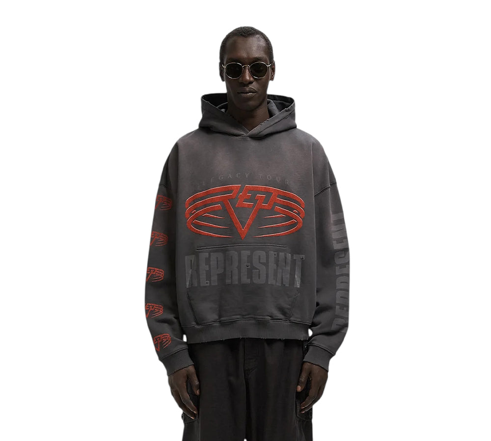 Represent Reversible Living Legacy Tour Hoodie - Aged Grey