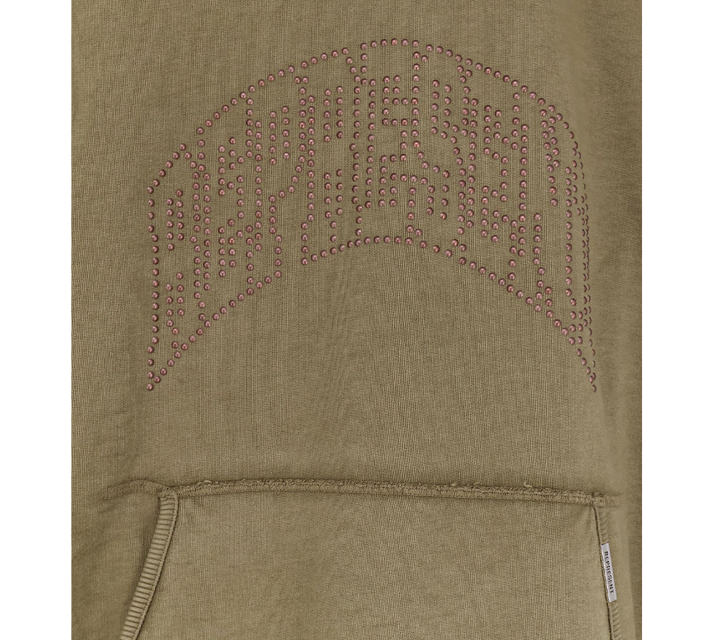Represent Embelished Hoodie - Khaki