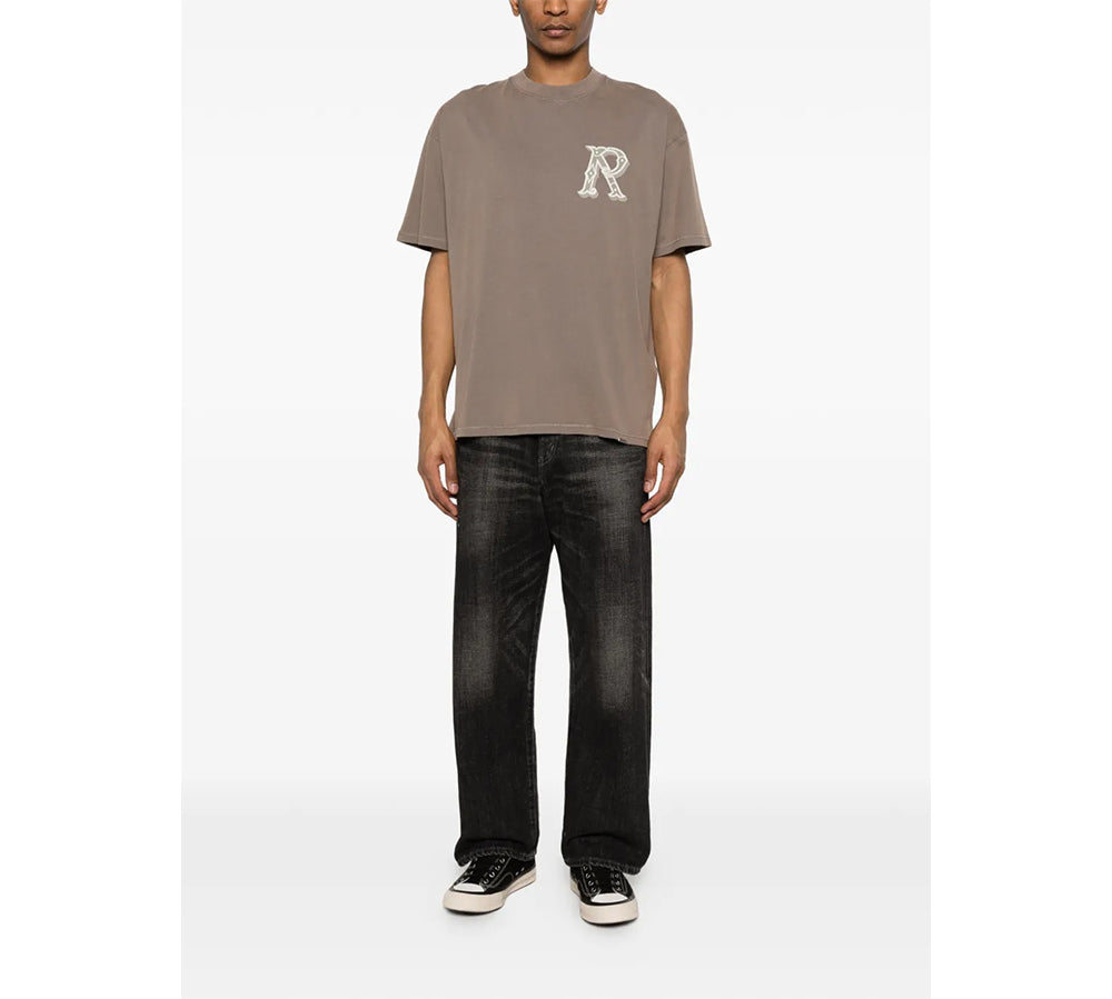 Represent Western Initial T-Shirt - Brown