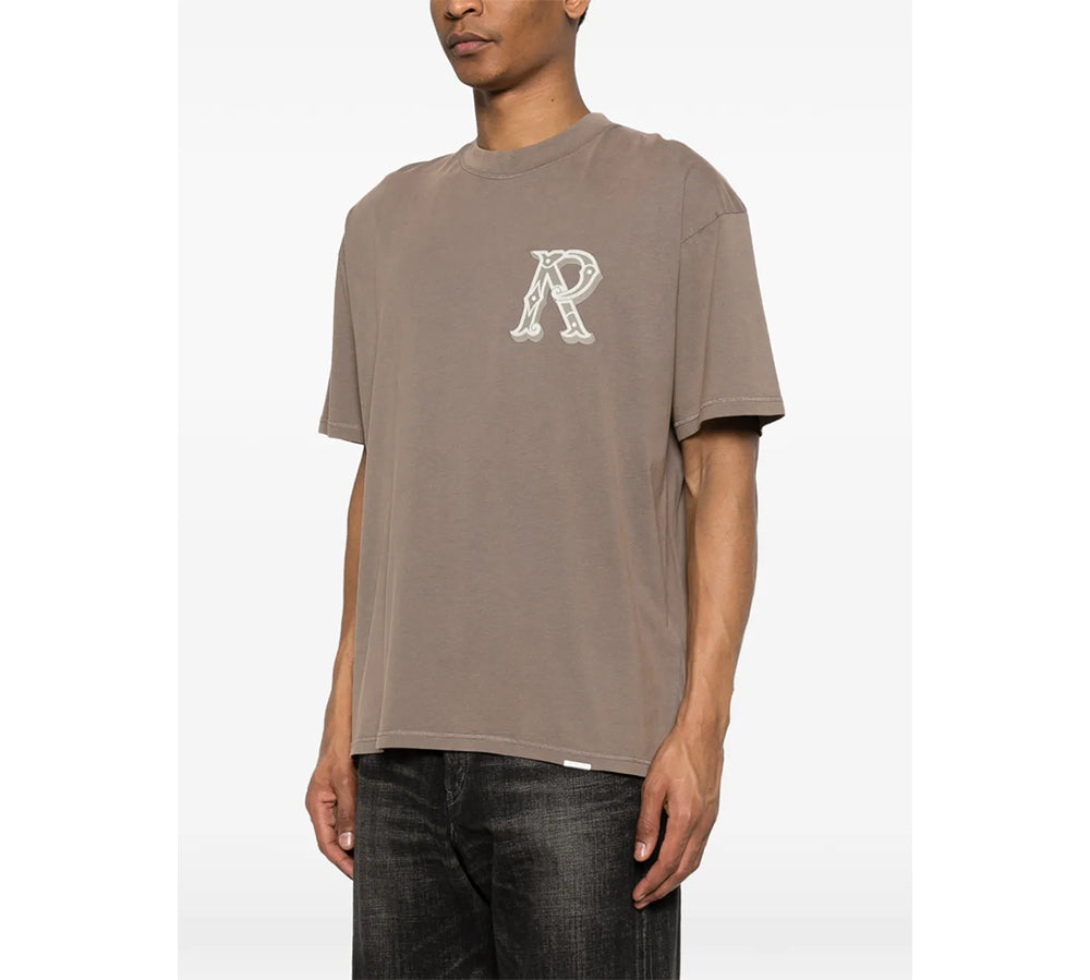Represent Western Initial T-Shirt - Brown